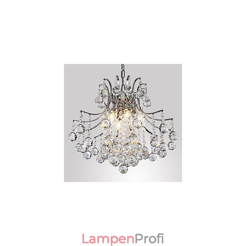 Pendelleuchte Luxus Modern Kristall Wohnzimmer 6 Lichter