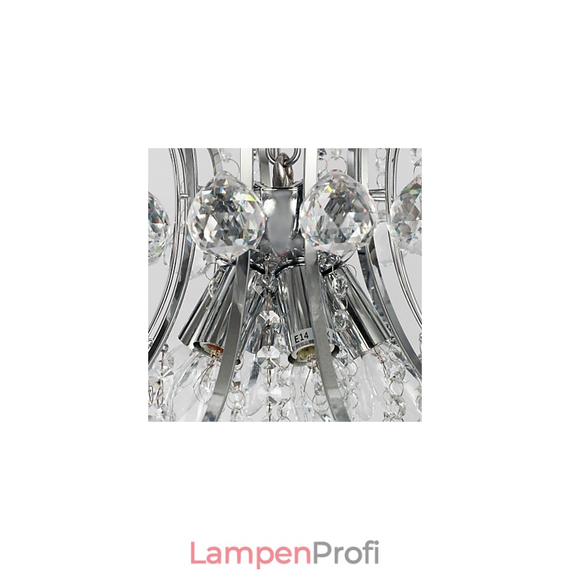 Pendelleuchte Luxus Modern Kristall Wohnzimmer 6 Lichter