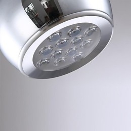 Moderne zeitgenössische Globus-Pendelleuchte aus galvanisiertem Metall