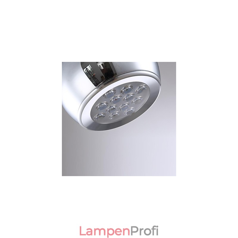 Moderne zeitgenössische Globus-Pendelleuchte aus galvanisiertem Metall