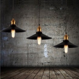 Europäischen Stil Retro Klassische Pendelleuchte Kunst Droplight Geben Birne Durchmesser 22CM