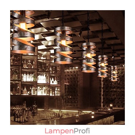 Pendelleuchte 1 Licht Vintage Minimalistisch Eisen Malerei