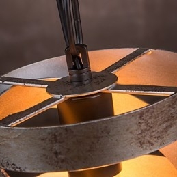 Pendelleuchte 1 Licht Vintage Minimalistisch Eisen Malerei