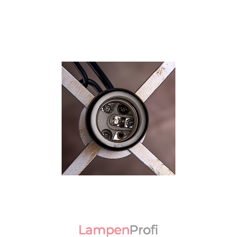 Pendelleuchte 1 Licht Vintage Minimalistisch Eisen Malerei