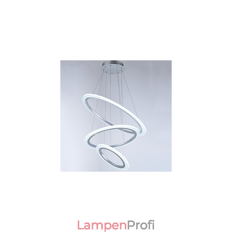 Acryl Pendelleuchte Lampen Kronleuchter Deckenbeleuchtung mit DIY 3 Ringe