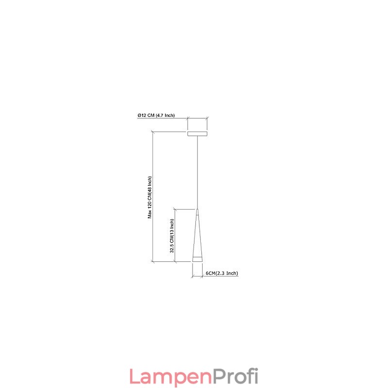 Moderne zeitgenössische Pendelleuchte aus Chrommetall