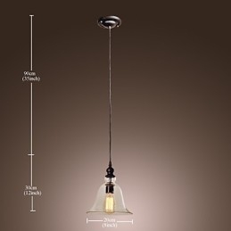 Traditionelle, klassische, galvanisierte Pendelleuchte im Vintage-Schalen-Mini-Stil