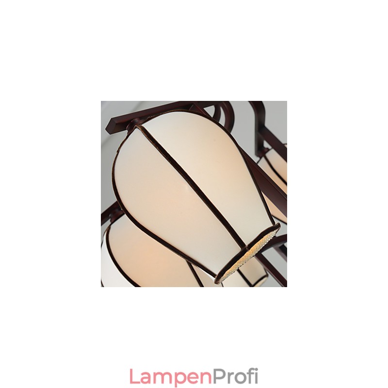 Rustikaler Kronleuchter im Vintage-Mini-Stil aus galvanisiertem Metall der Lodge