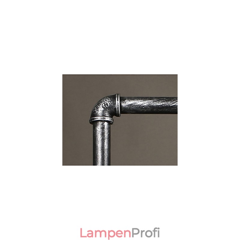 Eisenrohr-Kronleuchter Industrielle Windrad-Hängelampe