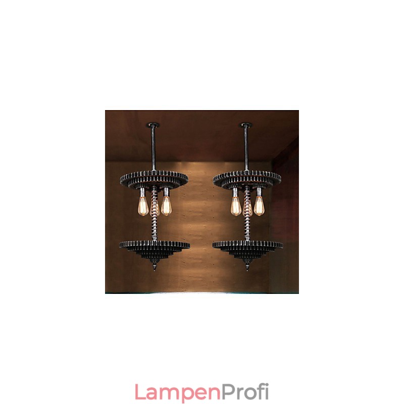 Vintage Eisen Kronleuchter Kronleuchter Kreative Mechanische