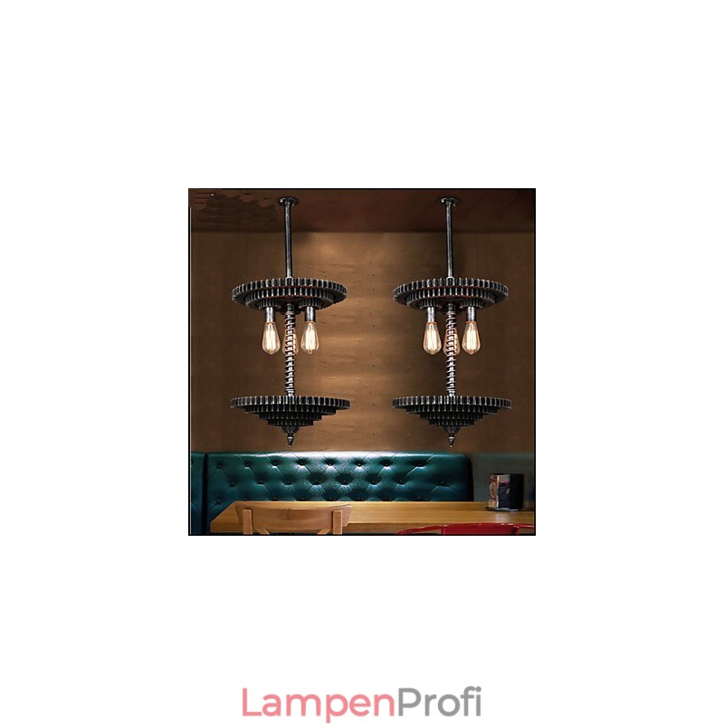 Vintage Eisen Kronleuchter Kronleuchter Kreative Mechanische