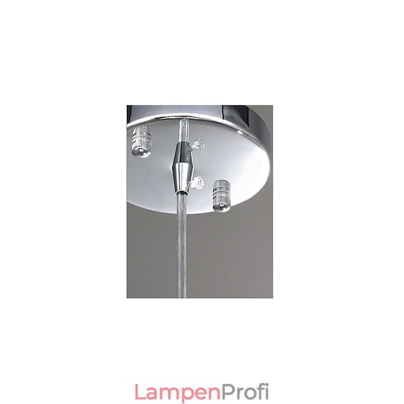 Moderne zeitgenössische Kugel Kristall Mini Stil Galvanisierte Pendelleuchte