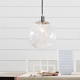 Traditionelle Pendelleuchte im klassischen Globe-Mini-Stil