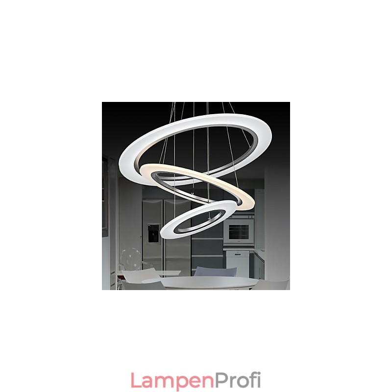 3 Ring DIY Form Acryl Anhänger Licht Decke Lampen Kronleuchter Leuchten mit