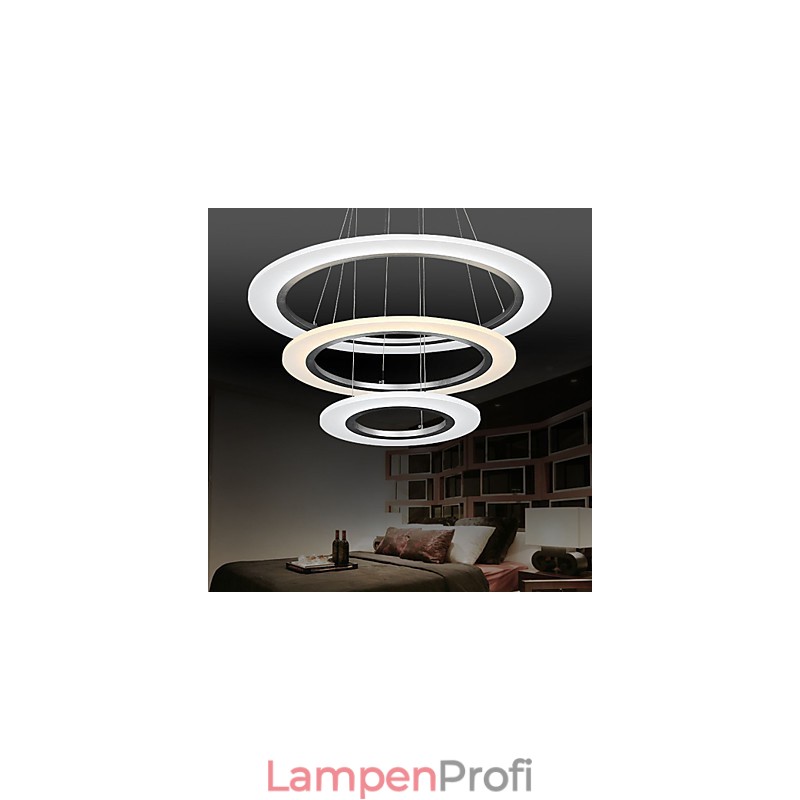 3 Ring DIY Form Acryl Anhänger Licht Decke Lampen Kronleuchter Leuchten mit