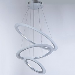 3 Ring DIY Form Acryl Anhänger Licht Decke Lampen Kronleuchter Beleuchtung