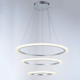 3 Ring DIY Form Acryl Anhänger Licht Decke Lampen Kronleuchter Beleuchtung