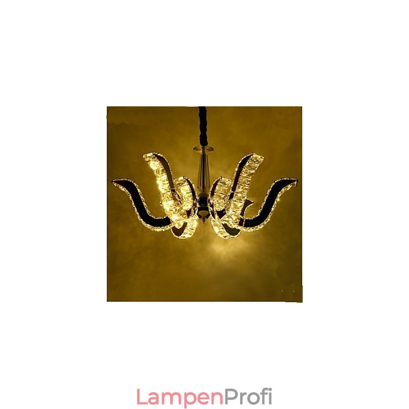 Kristalllampe Moderne Luxus-Kerzen-Kristall-Pendelleuchte