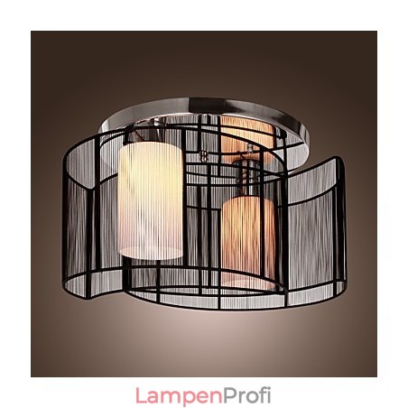 Deckenleuchte Modernes Design 2 Lichter Schwarz Deckenleuchte Modernes Design 2 Lichter Schwarz