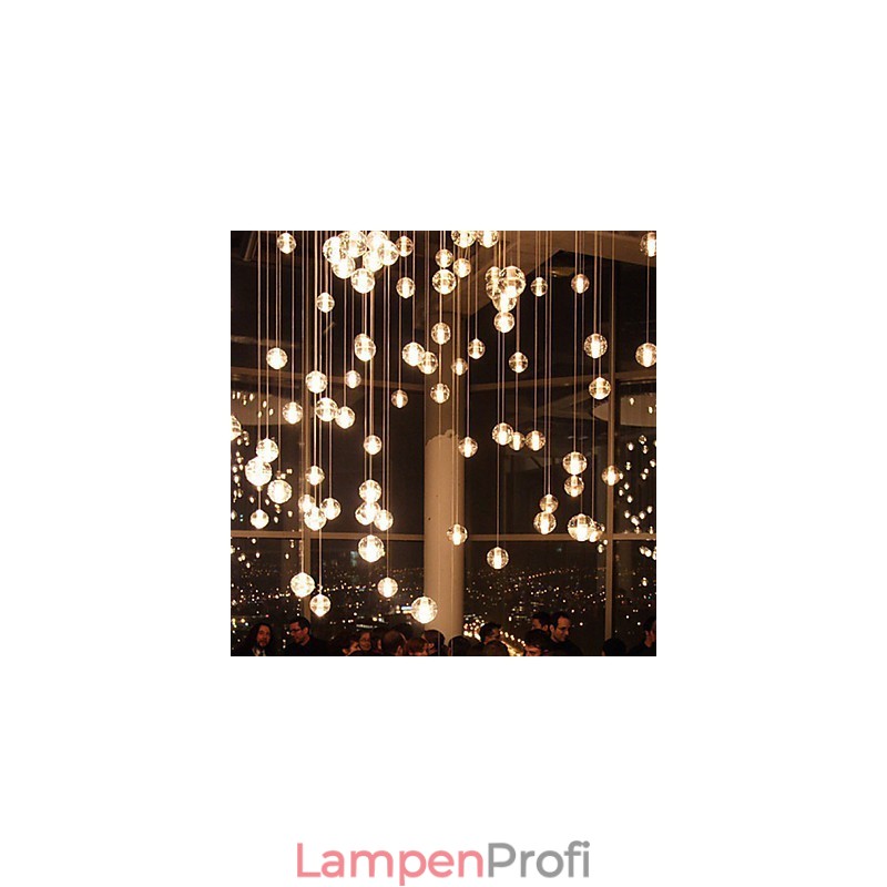 All Over The Sky Star Bocci Droplight Aurora Borealis Moderne Glaskristalllampe