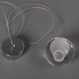 All Over The Sky Star Bocci Droplight Aurora Borealis Moderne Glaskristalllampe