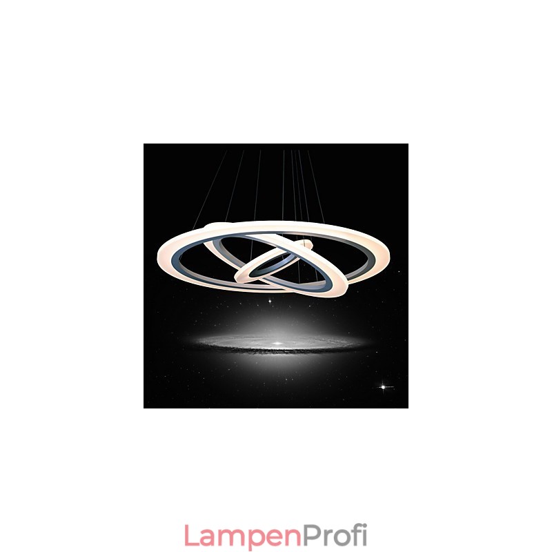 75 Watt moderne zeitgenössische Malerei Acryl Pendelleuchte