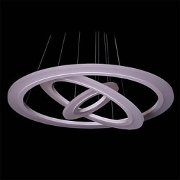 75 Watt moderne zeitgenössische Malerei Acryl Pendelleuchte