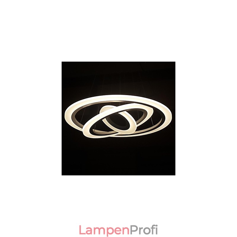 75 Watt moderne zeitgenössische Malerei Acryl Pendelleuchte
