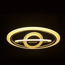 75 Watt moderne zeitgenössische Malerei Acryl Pendelleuchte