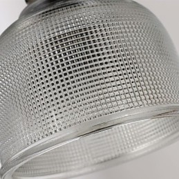 Nordisches kleines Droplight aus Buntglas-Kronleuchter, das alte Wege wiederherstellt