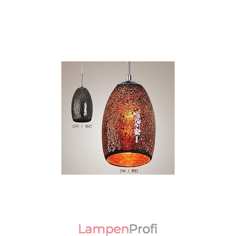 Traditionelle klassische Pendelleuchte aus Metall im Vintage-Stil