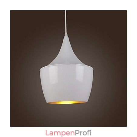 Moderne zeitgenössische Retro Country Malerei Metall Pendelleuchte