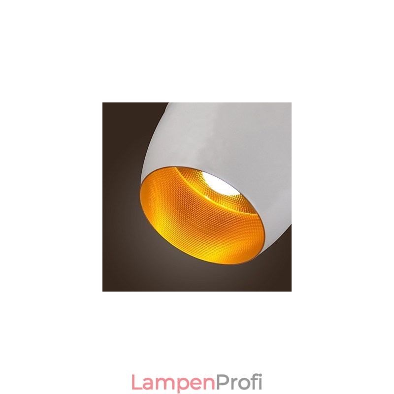 Moderne zeitgenössische Retro Country Malerei Metall Pendelleuchte