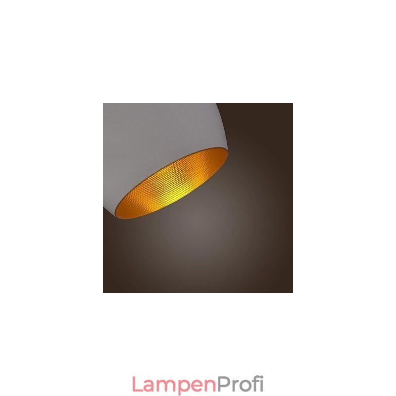 Moderne zeitgenössische Retro Country Malerei Metall Pendelleuchte