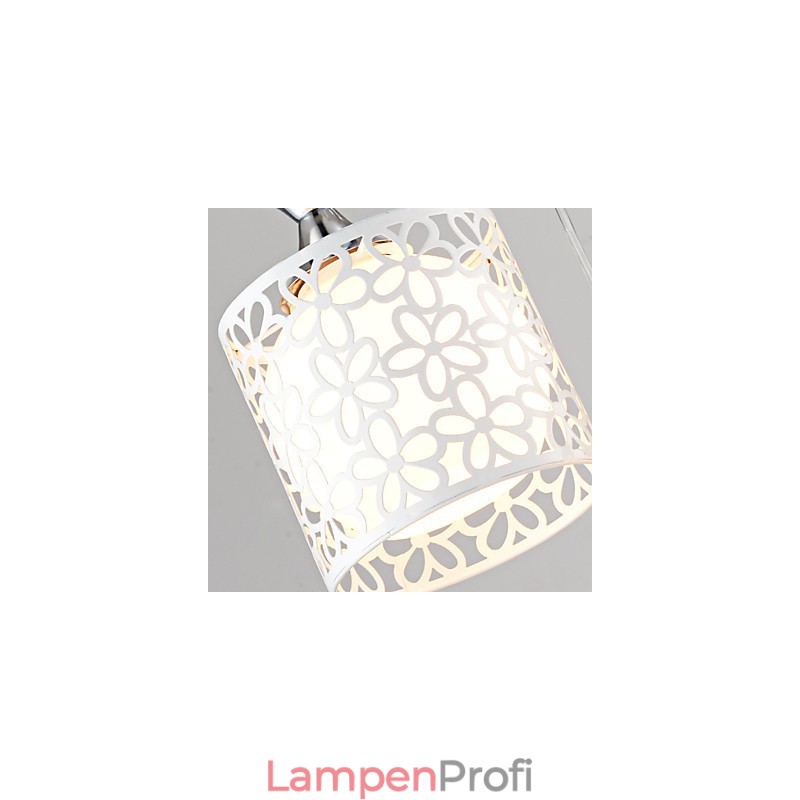 Zeitgenössische und vertraglich drei kreative Kristall Droplight Schmiedeeisen Lampe