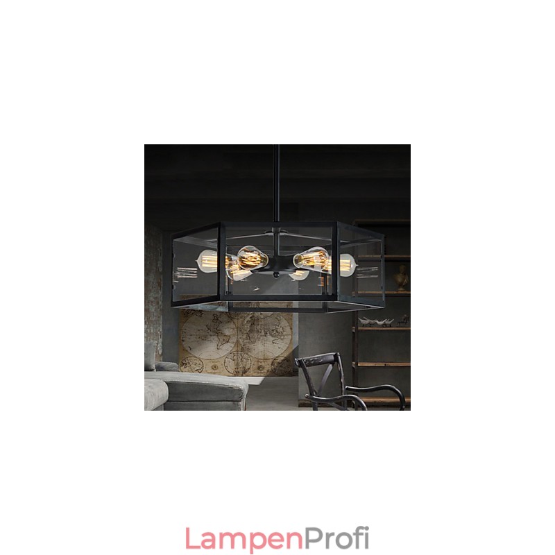 Pendelleuchten Mini Style Retro Garage Metall