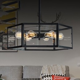 Pendelleuchten Mini Style Retro Garage Metall