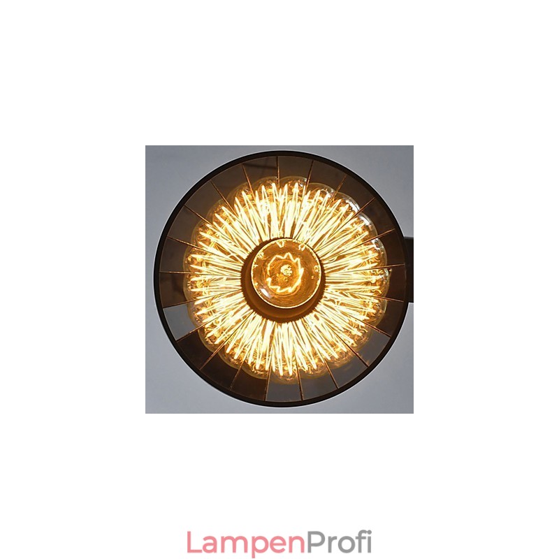 Pendelleuchten Vintage 3 Lichter ST64 Glühbirnen inklusive Up- und Down-System