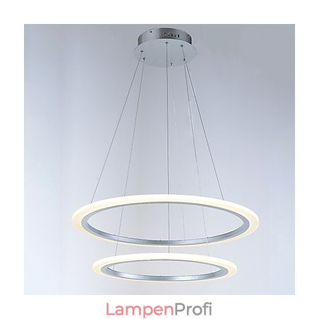 Moderne 2 Ring Pendelleuchte Kronleuchter Leuchten mit