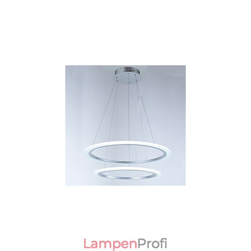 Moderne 2 Ring Pendelleuchte Kronleuchter Leuchten mit