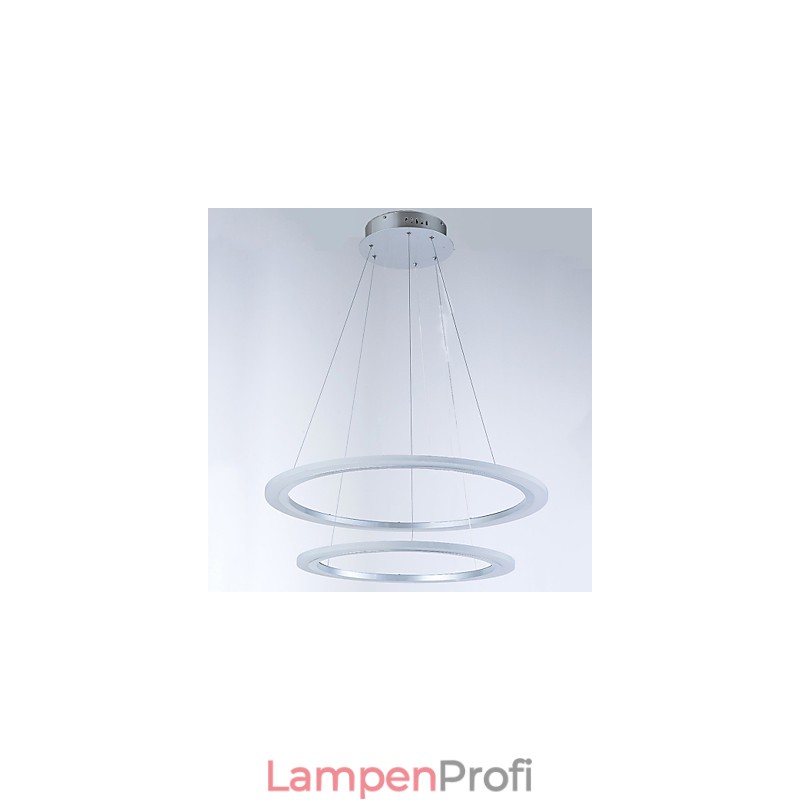 Moderne 2 Ring Pendelleuchte Kronleuchter Leuchten mit