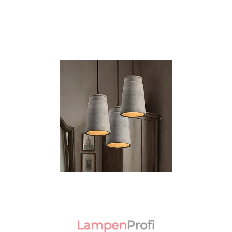Die nordische minimalistische Retro-Pendelleuchte Zement Vintage Lampe Leuchte