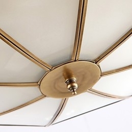 Traditionelle klassische rustikale Lodge-Pendelleuchte aus Messingmetall