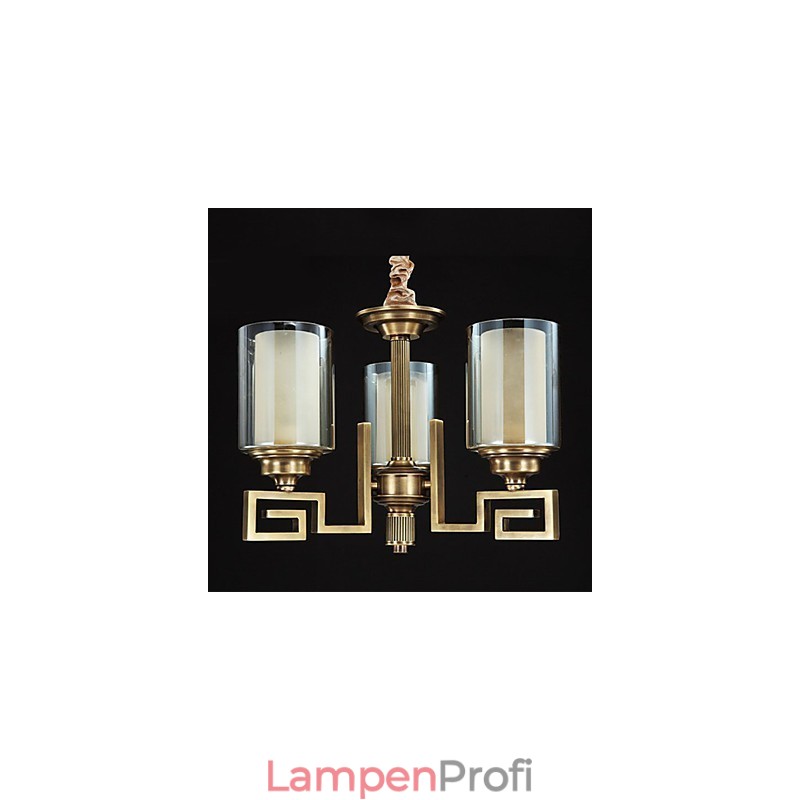 Lampe im chinesischen Stil, Kupferlampe, Kupferlampe