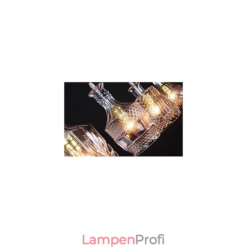 40W * 4 Moderne zeitgenössische traditionelle klassische Vintage Insel Metall Pendelleuchte