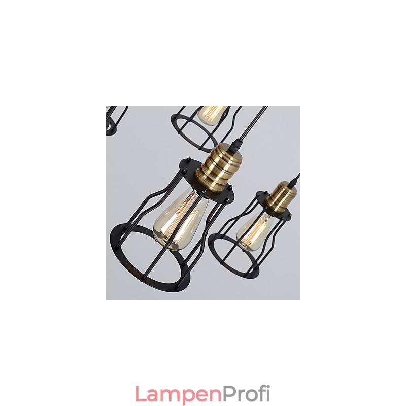 Vintage Edison Mehrere Ajustable DIY Decke Lampe Licht Anhänger Beleuchtung Kronleuchter Moderne Chic Industrielle Esszimmer