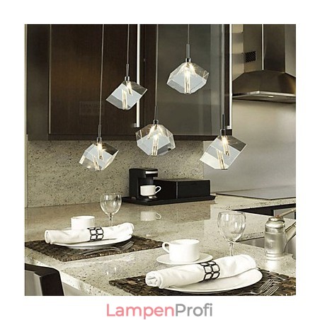 Mode Kristall Lampe Fünf Kopf Kristall Anhänger Mode Kristall Lampe Fünf Kopf Kristall Anhänger