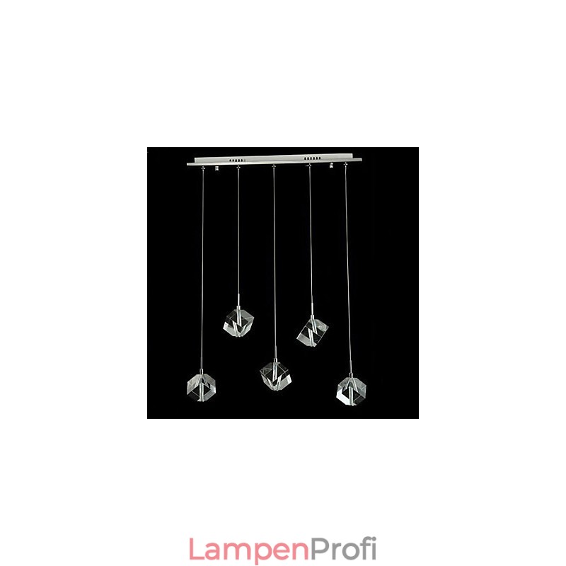 Mode Kristall Lampe Fünf Kopf Kristall Anhänger
