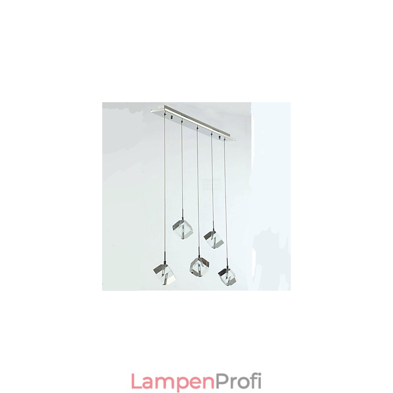 Mode Kristall Lampe Fünf Kopf Kristall Anhänger