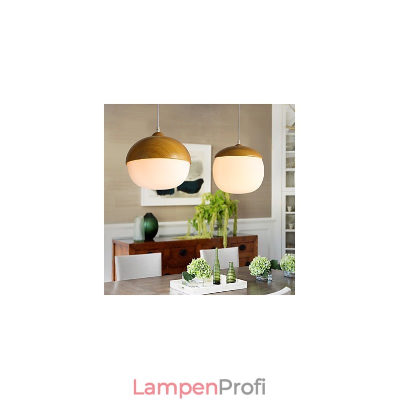 Nordic Vertraglich Pilz Kreative Nüsse Einzelkopf Glas Kronleuchter Lampe Licht